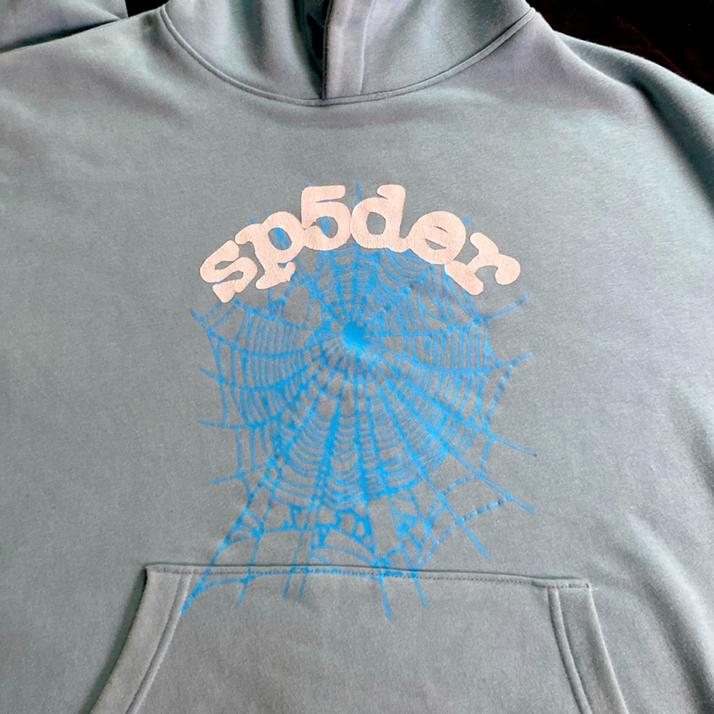 Sp5der Hoodie with Web Design